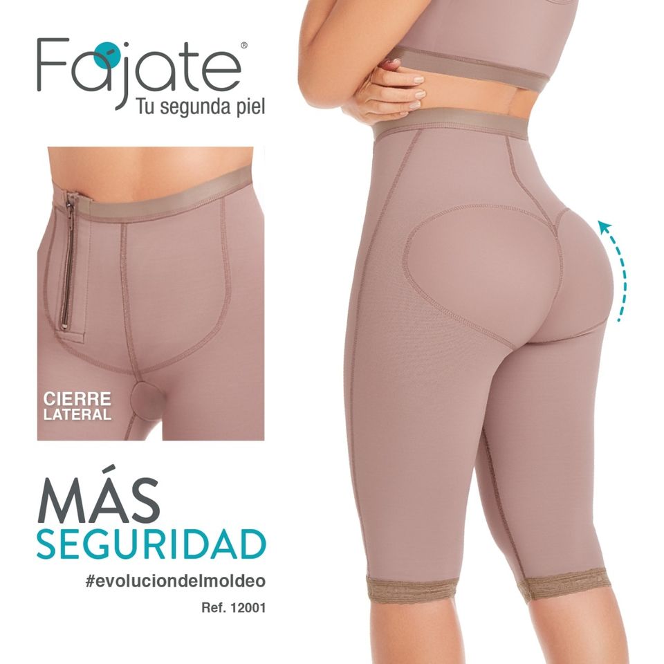 FAJA FAJATE PANTALON CON CIERRE LATERAL-RODILLA T:XL