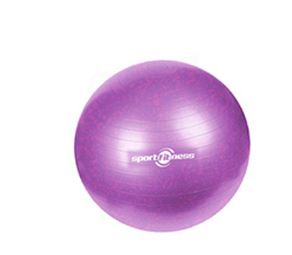 BOLA GIMNASIA 75 CM MORADO SPORT FITNESS