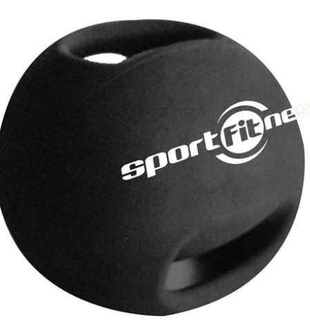 BALON MEDICINAL CON AGARRE 7KG SPORT FITNESS