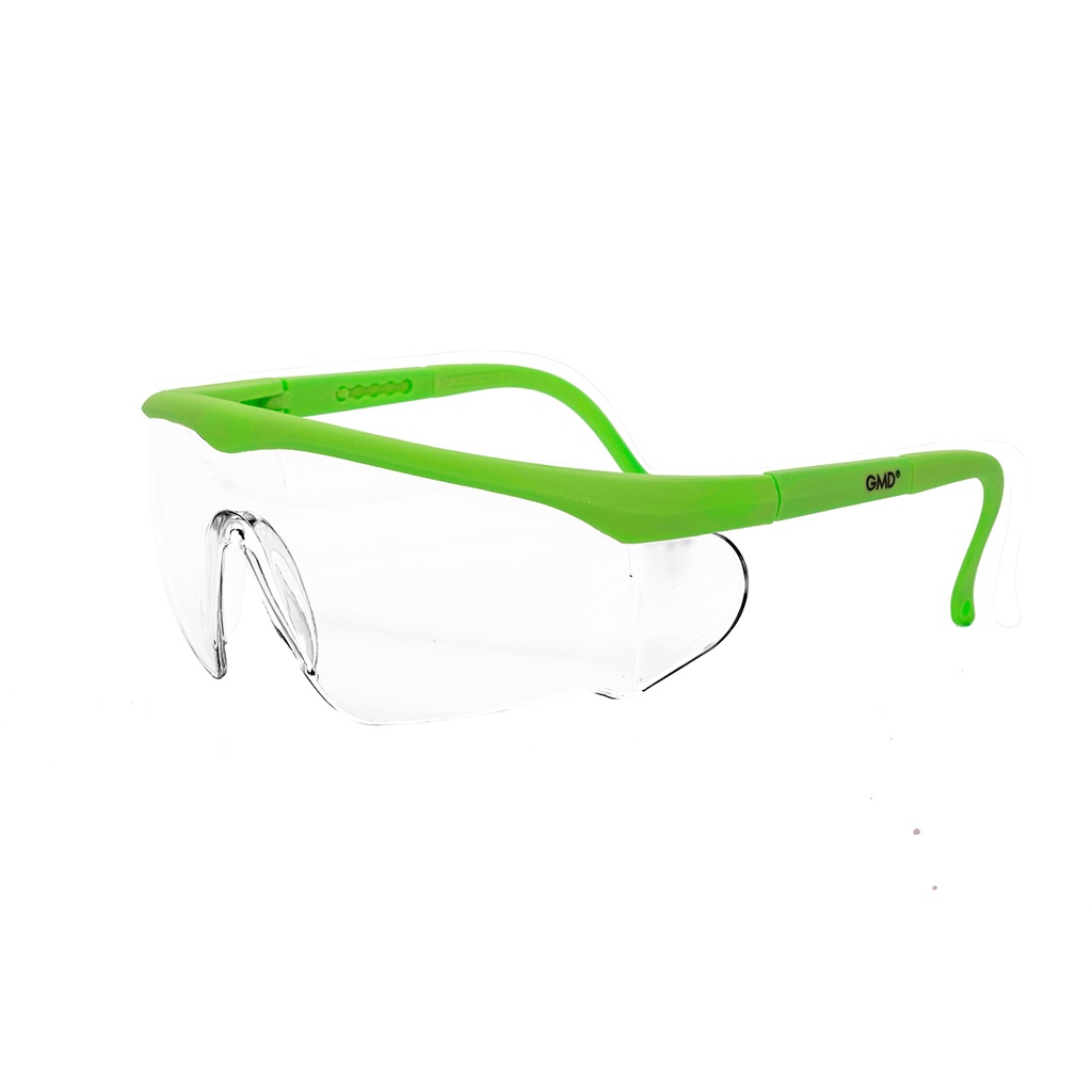 GAFAS DE SEGURIDAD AJUSTABLE VERDE MENTA GMD