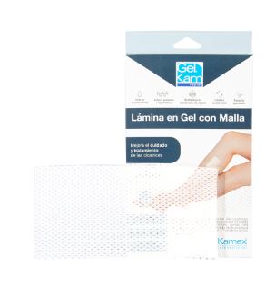 LAMINA GEL CRISTAL 300X400X3MM CON MALLA KAMEX