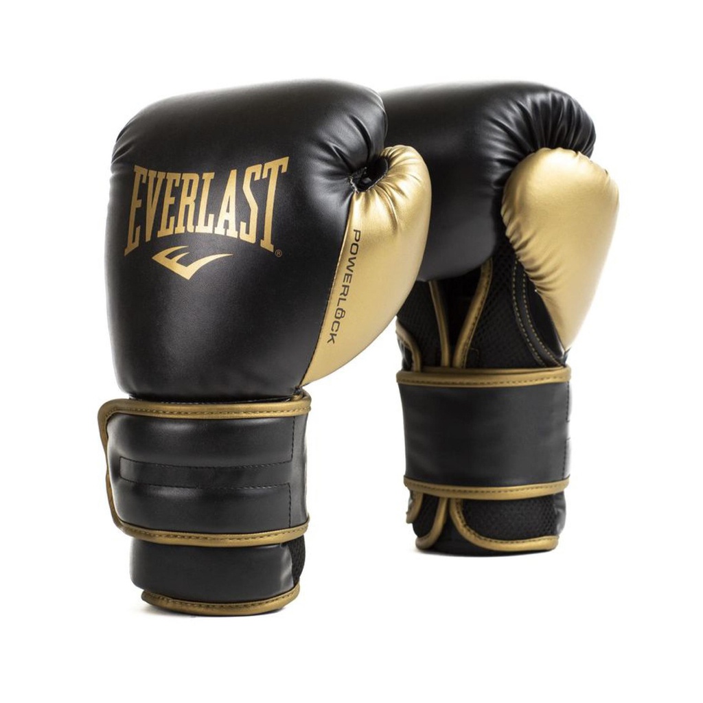 GUANTE BOX EVERLAST POWERLOCK 2R 12oz BK GL