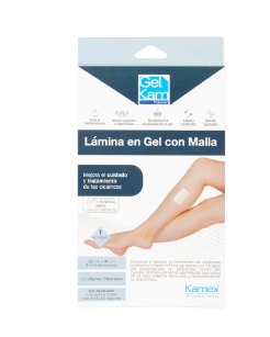 LAMINA GEL CRISTAL 100X200X3MM CON MALLA KAMEX