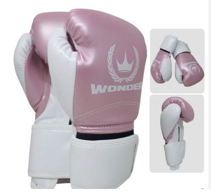 GUANTES BOXEO WONDER T/10 ROSADO (GSP-2891-10)