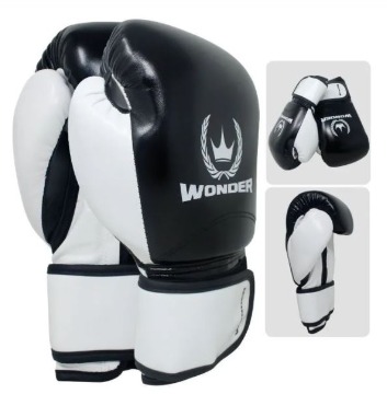 GUANTES BOXEO WONDER T/12 NEGRO (GSP-2891-12)