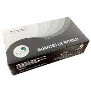 GUANTE DE NITRILO LITE NEGRO UKAINT T:M