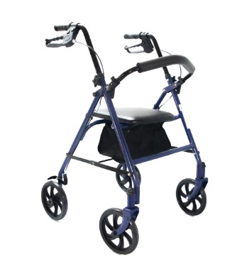 CAMINADOR STROLLER GMD EN ACERO ANGOSTO CON BOLSA