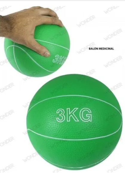 BALON PESO 3 KG WONDER