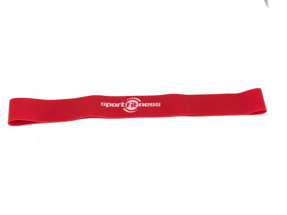 BANDA ELASTICA ROJA 27.5*30*1.15MM SPORT FITNESS