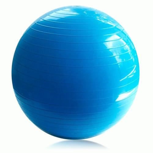 BOLA GIMNASIA 55 CM AZUL SPORT FITNESS