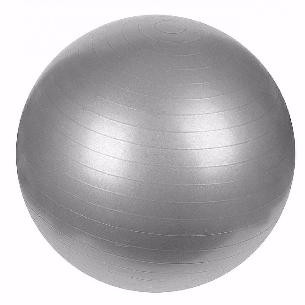 BOLA GIMNASIA 55 CM GRIS SPORT FITNESS