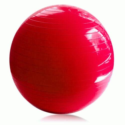 BOLA GIMNASIA 75 CM ROJO SPORT FITNESS