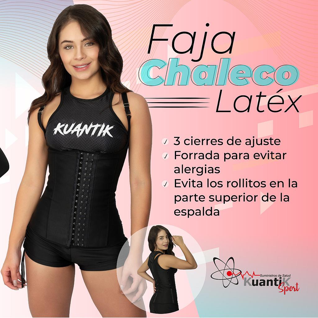 B-FAJA CHALECO FUSIONADO NEGRO M