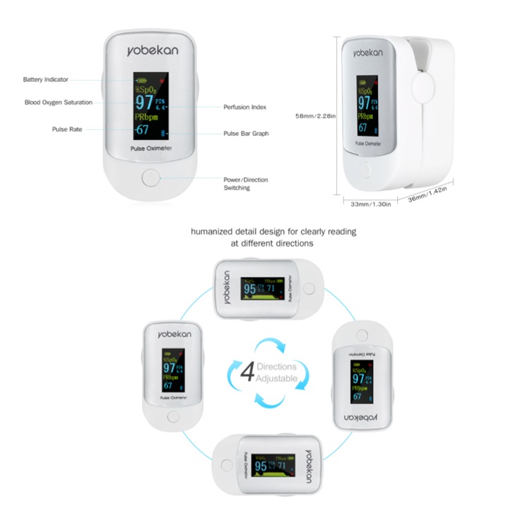 FINGERTIB PULSE OXIMETER 