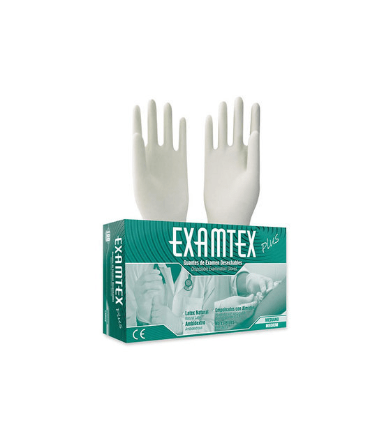 GUANTE EXAMTEX TALLA L CX100