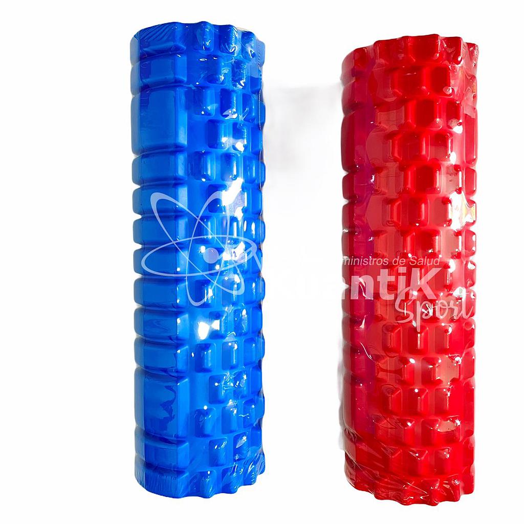 FOAM ROLLER PARA YOGA LARGO 14*62 CM SPORT FINTESS AZUL ROLLER