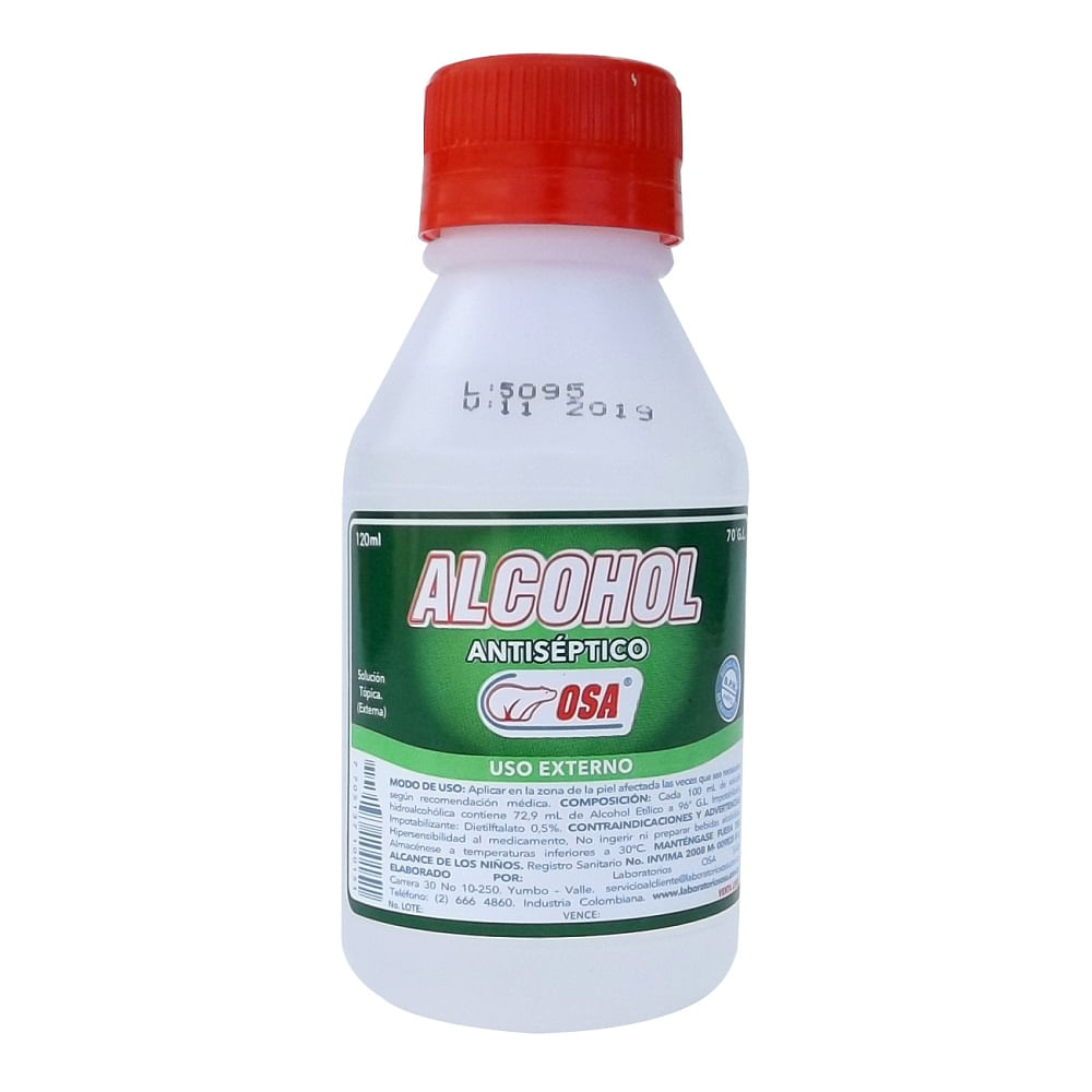 ALCOHOL OSA X 120 ML