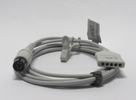 CABLE ECG LEADS BROCHE CONEXION UNIVERSAL