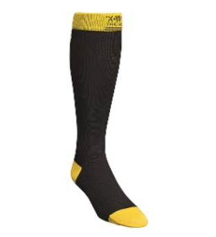 CALCETIN  NO-VARIX SPORT   B/YELLOW   MEDIUM