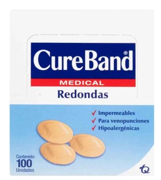 CURA REDONDA SPOT NIÑOS X 100UND-CUEREBAND