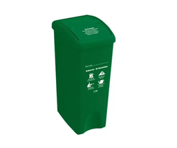 [35823] PAPELERA 55 LT VERDE &quot;Bienes Exentos- Decreto 417 del 17 de marzo de 2020&quot;