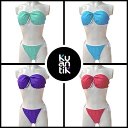 [Q035] TANGA TOP AZUL REY QUIRURGITEX