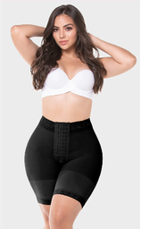 [STA-00428NXS] PANTY SHORT TIPO RELOJ ARENA CON BROCHE NEGRO T:XS M&amp;D