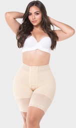 [STA-00428BM] PANTY SHORT TIPO RELOJ ARENA CON BROCHE BEIGE T:M M&amp;D