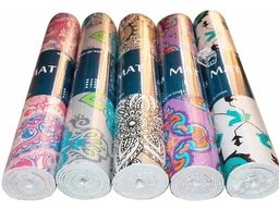 [B-25821-2] MAT MANDALAS 6MM PARA YOGA