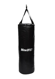 [1108033] SACO DE BOXEO LISO NEGRO 1X0.3M MOVIFIT 50K.