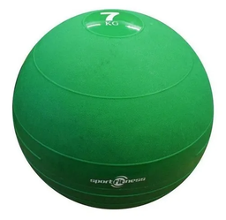 [071299] BALON DE PESO 7 KG CAUCHO VERDE SPORT FITNESS