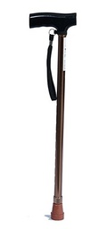 [KP4102-28] BASTON CON EMPUÑADURA COLOR BRONCE