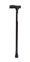 [KP4102-29] BASTON CON EMPUÑADURA EN T ERGONOMICO COLOR TINTO