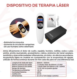 [LTER] DISPOSITIVO DE TERAPIA LASER