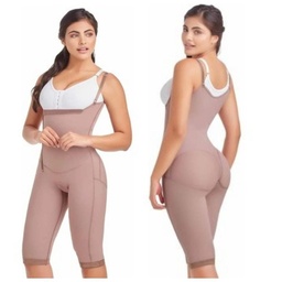 [120212XL] FAJA FAJATE EN TIRAS-SENOS LIBRES-CIERRE LATERAL-RODILLA T:2XL