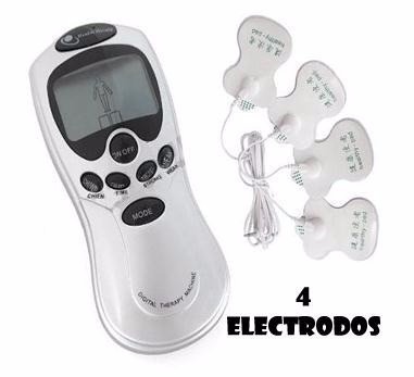 Electroestimulacion Gimnasia Pasiva 4 Electrodos - Canela Hogar