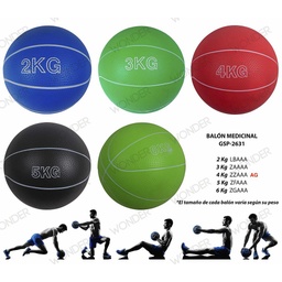 [GSP-2631-5] BALON PESO 5 KG