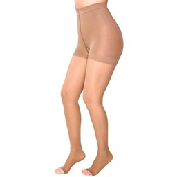 [7707670402099] COMPRESIÓN MEDIA 15-20, MEDIA PANTALÓN DEDOS LIBRES, CONTROL VARICE, TRANSPARENTE BEIGE MEDI VARIC T:L REF:1127p