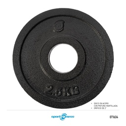 [071634] DISCOS OLIMPICO 2&quot; 2.5KG 