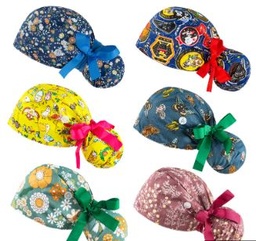 [B-31100] B-GORRO BOLSA DE AMARRAR CON DISEÑOS