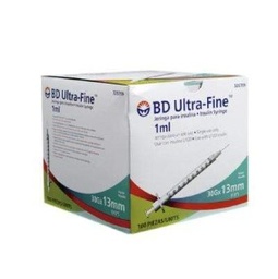 [0382904916015] JERINGA 30 UNIDADES INSULINA PAQUETE X 10 UNIDADES MARCA BD